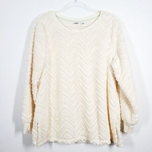 CATO CHEVRON PATTERN SWEATER